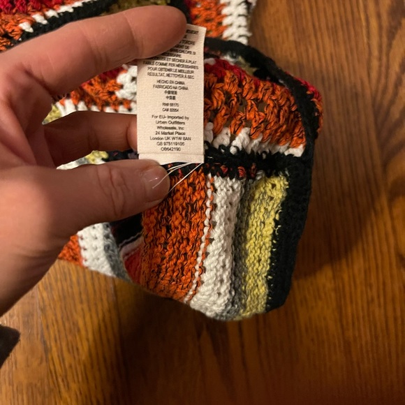 Free people crochet patchwork mini dress - Picture 6 of 7